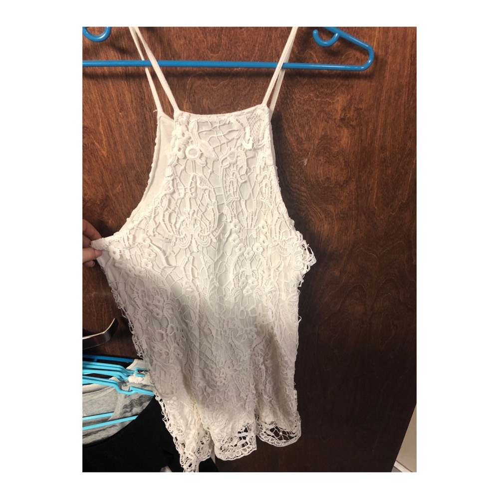 Acemi White Lace Dress